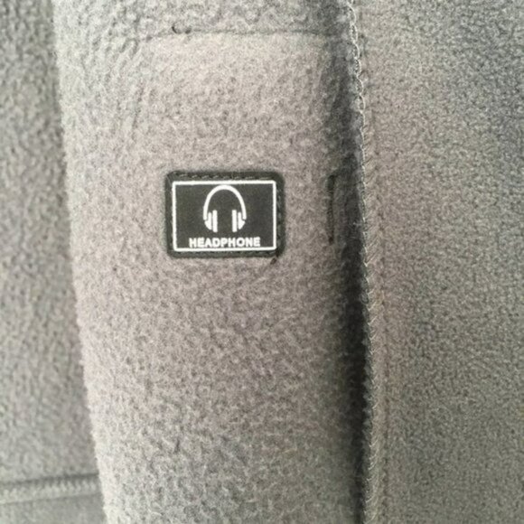 Calvin Klein Performance Fleece Charcoal Gray - Picture 7 of 13